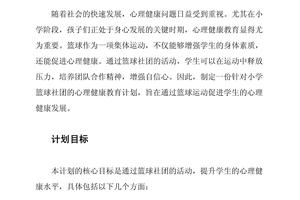如何制定有效的篮球心理训练计划:步骤、策略与FAQ